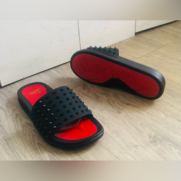 Christian Louboutin men slides Size 44EU, 10US - Picture 14 of 16